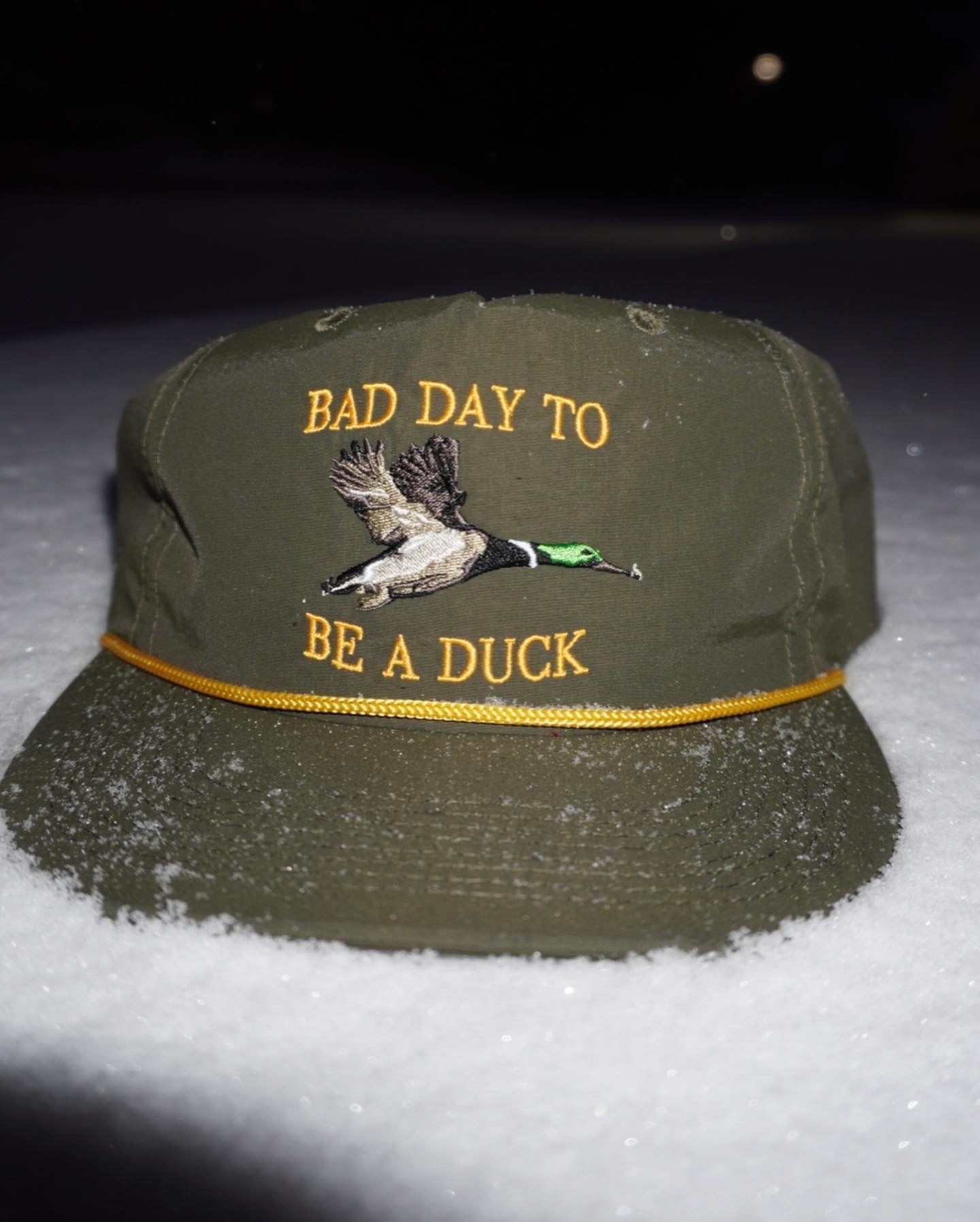 Bad Day To Be A Duck Green w/ Yellow