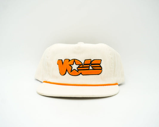 Corduroy White Vols Star