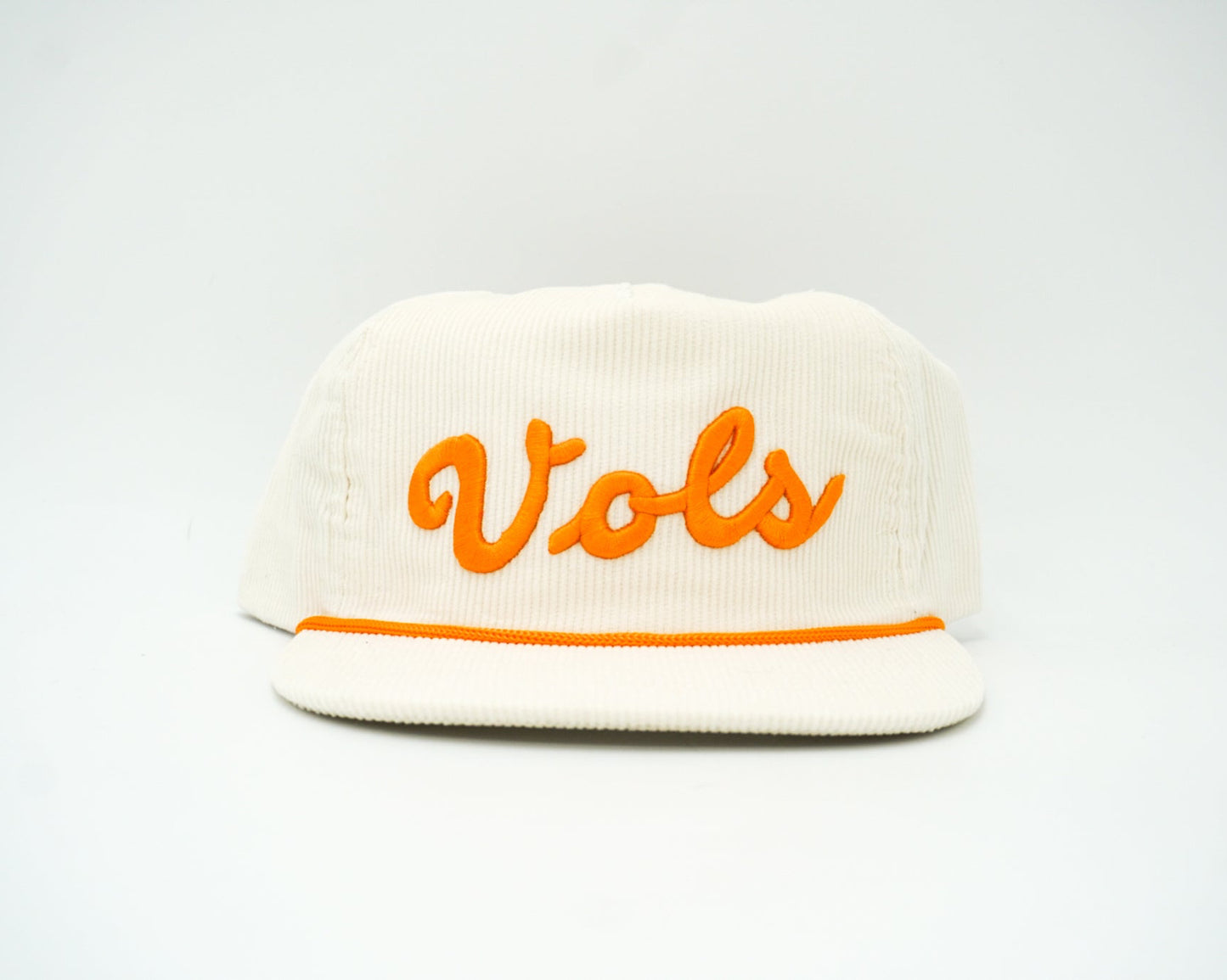 Corduroy White Vols Script