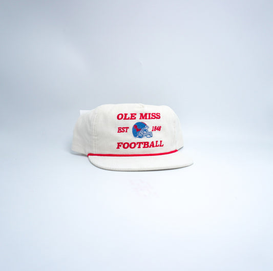 White Ole Miss Football