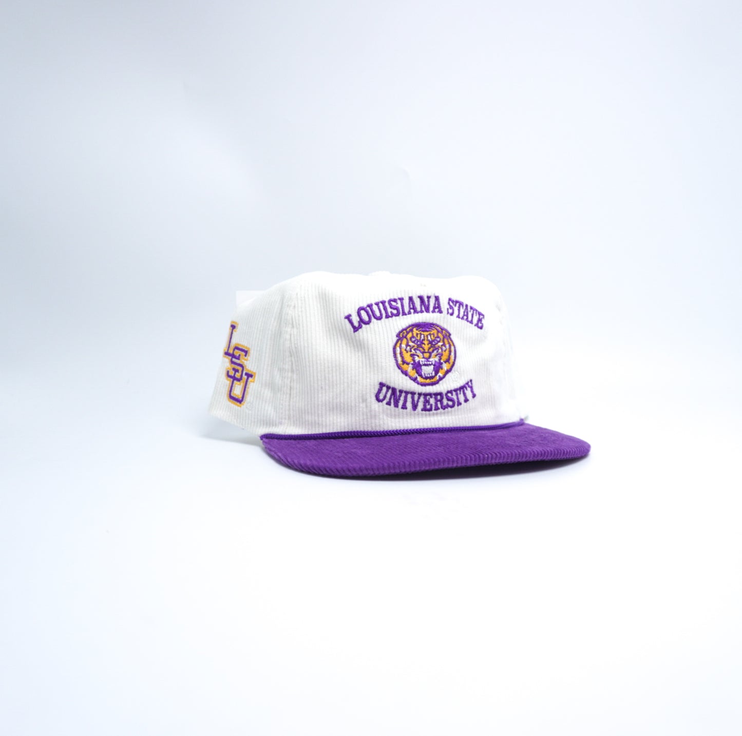 LSU Curved around Tiger Mike Corduroy