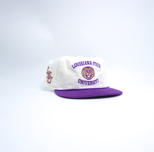 LSU Curved around Tiger Mike Corduroy