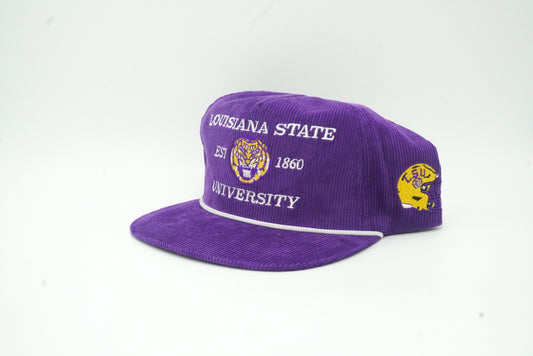 LSU Football Helmet Sidepatch Purple