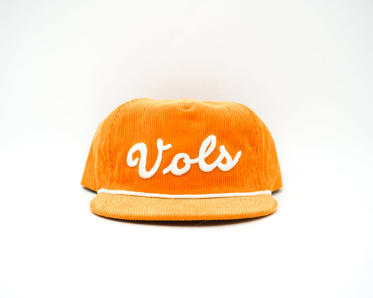 Corduroy Orange Vols Script