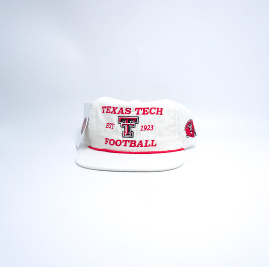Corduroy White Texas Tech Football