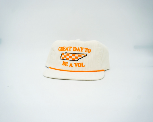 White Great Day To Be A Vol
